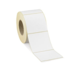 Rouleau etiq. polypro (dim: 40x80mm) mandrin 76 - 5000 etiquettes **