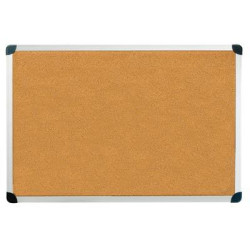 Tableau liège   90 x 60cm - Cadre aluminium //