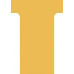 Fiche en T - Indice 2 - 170g - Par 100 - ORANGE //