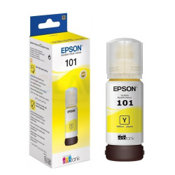 Bouteille EPSON - N°101 - Jaune 70ml - EcoTank L2670/6170/6270 //