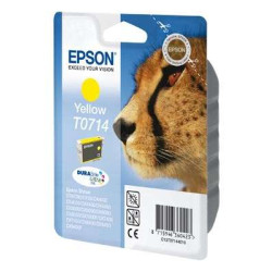 Cart EPSON - T0714  Guépard Jaune D78/D92/D120/DX4x50/5050/6050 - Z
