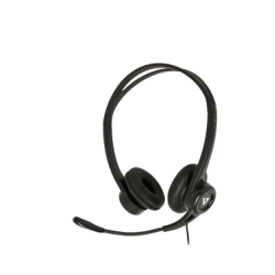 Casque V7 HU311-2EP - Micro - Filaire 1.8m - USB - Noir //