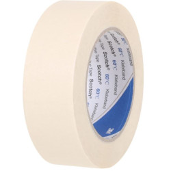 Adhesif Papier crêpé  18mm x 50m SCOTCH - masquage peinture //
