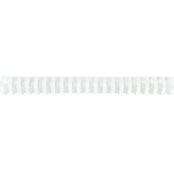 Reliure ann. plast. A4 - 28mm / 250f - BLANC - Par 50 //