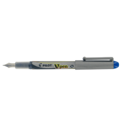 Stylo Plume PILOT V-PEN PRO jetable - BLEU //