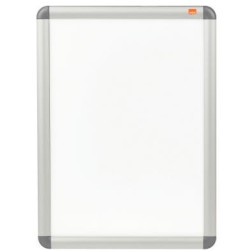 Cadre d'aff. mural clipsable A4 Cadre ALU - Livré avec vis