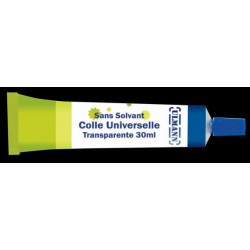 Colle en tube - Gel transparent sans solvant ULMANN 30 ml //