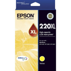 Cart EPSON - E220XL - Jaune - 420-WF2630/2650/2660/2750/276 - Z
