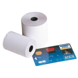 Rouleau papier thermique (dim: 57 x 60 x 12mm) 48g - 40m //