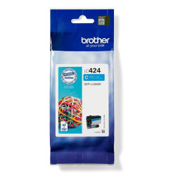 Cart BROTHER - LC424C - cyan pour DCP-J1200WE