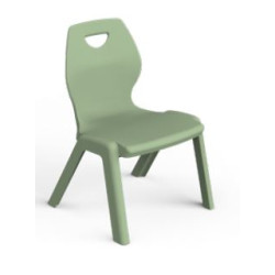 Chaise plastique - Assise H 38cm - T4 - VERT D'EAU  