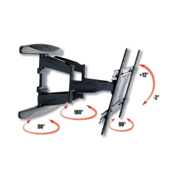 Support ecran 40" à 80" - mural incllinable BE55D-H **