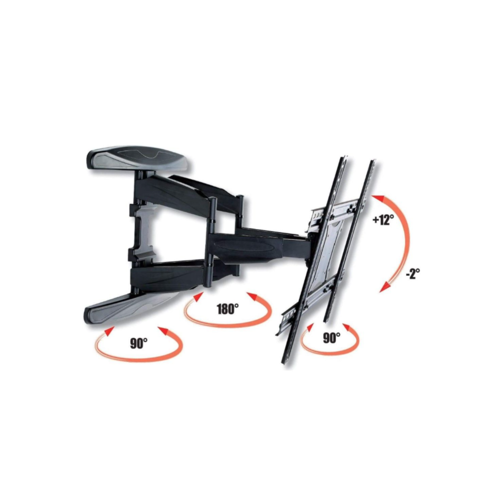 Support ecran 40" à 80" - mural incllinable BE55D-H **