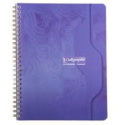 Cahier 17x22cm 5 x 5 100 p Spirale 70g 402 CLAIREFONTAINE