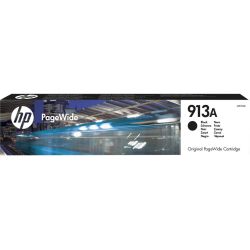 Cart HP 913A - Noir - PageWide 64ml L0R95AE - 3500 pages - MFP-377dw