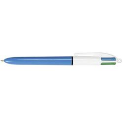 Stylo Bille BIC 4 couleurs - Pointe: 1mm - Tracé : 0.4mm  //