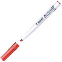 Marqueur effaç. BIC VELLEDA 1741 - Ogive Medium 1.5mm - ROUGE - Z