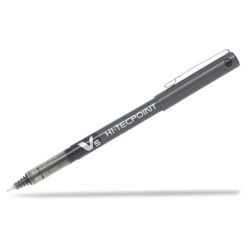 Roller PILOT V5 HI-TECPOINT - Pointe 0.5mm - NOIR //