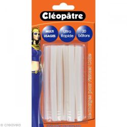 Colle en cartouche pistolet  CLEOPATRE Extraforte (20 batons) 7mm //