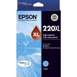 Cart EPSON - E220XL - Cyan - 420-WF2630/2650/2660/2750/2760 //